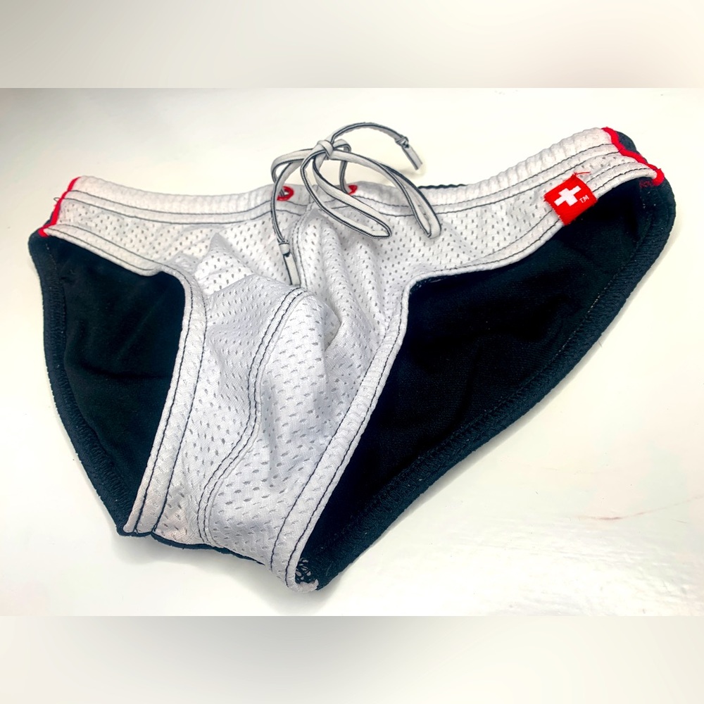 Andrew Christian White & Black Bikini